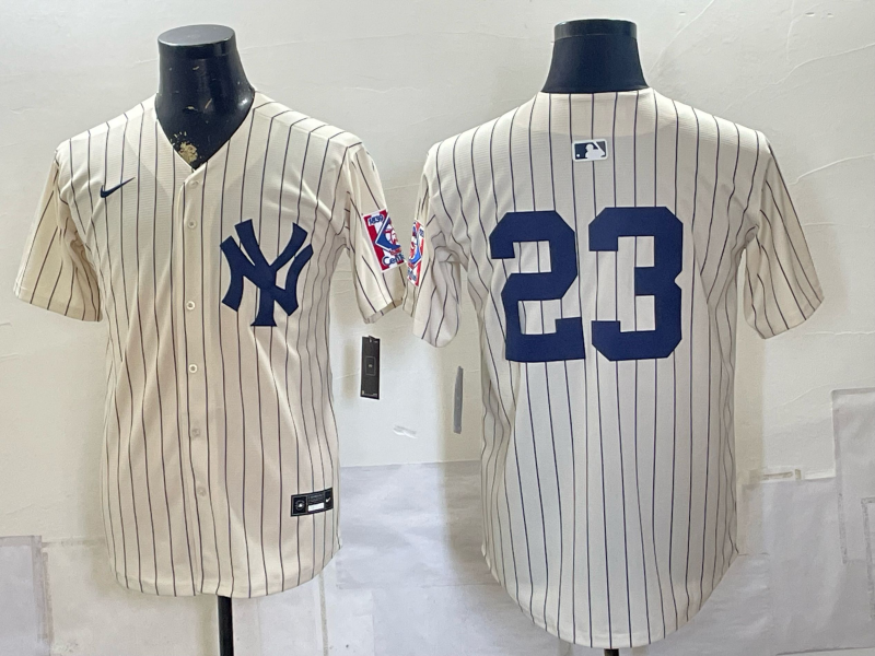 Men 2026 New York Yankees #23 white Nike MLB Jersey 0805->new york yankees->MLB Jersey